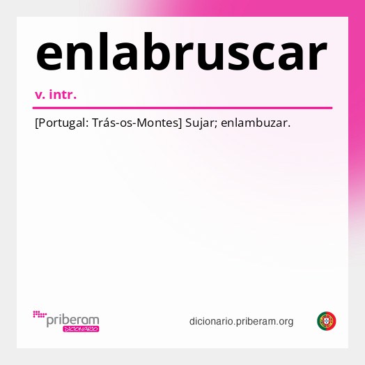 Significado de enlabruscar
