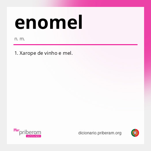 Significado de enomel