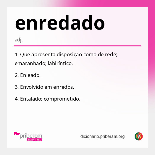 Significado de enredado