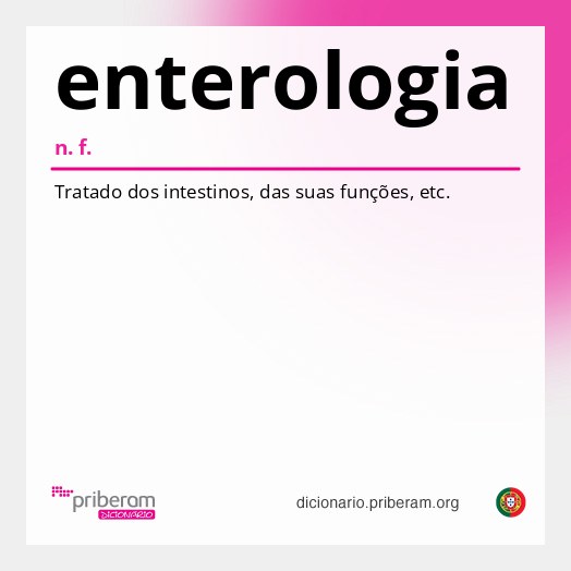 Significado de enterologia