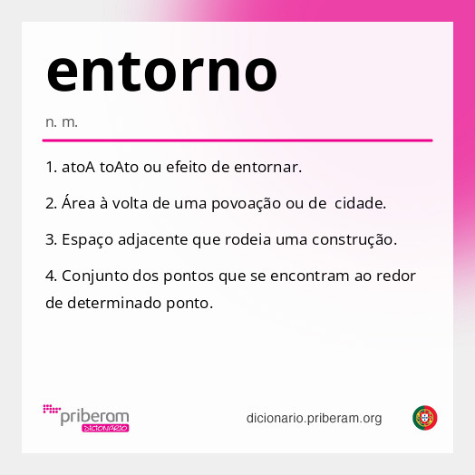 Significado de entorno