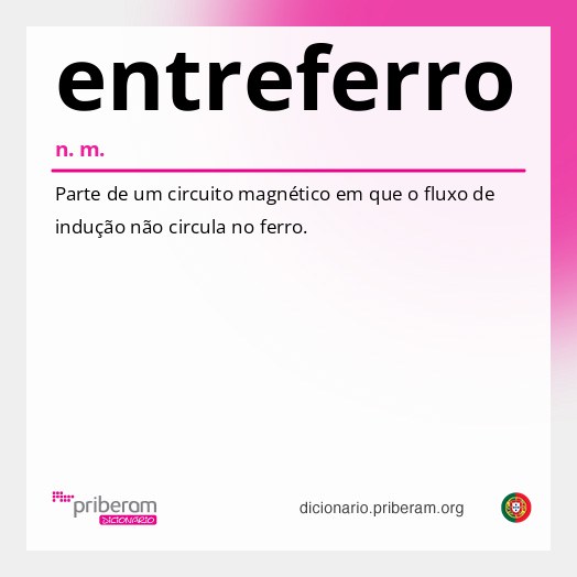 Significado de entreferro