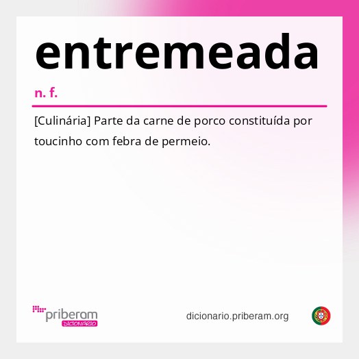 Significado de entremeada