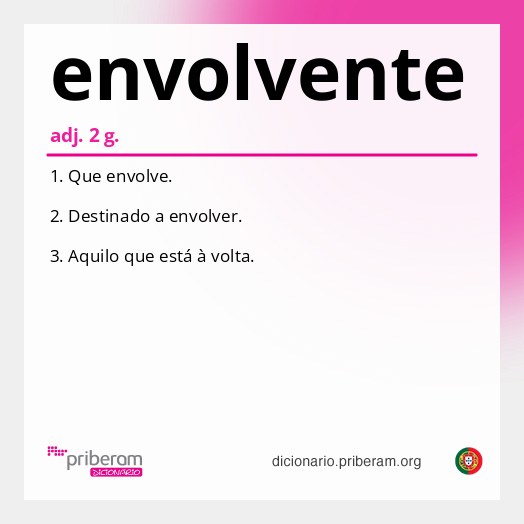 Significado de envolvente