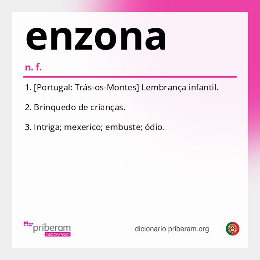Significado de enzona