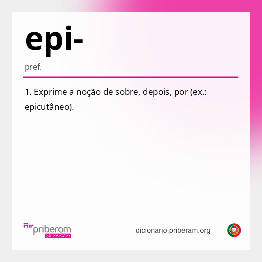 Significado de epi-