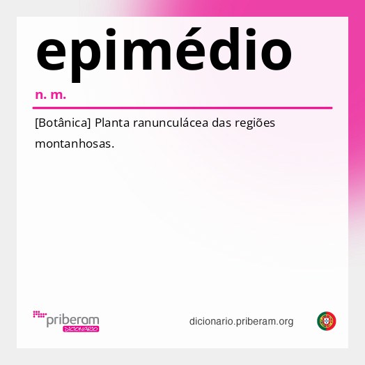 Significado de epimédio
