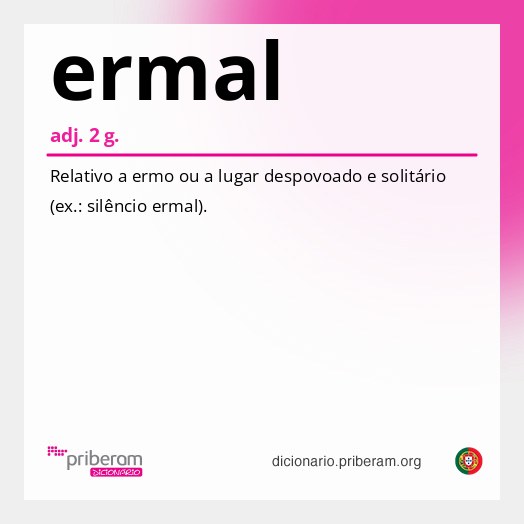 Significado de ermal