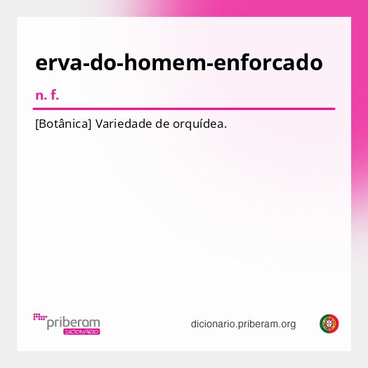 Significado de erva-do-homem-enforcado