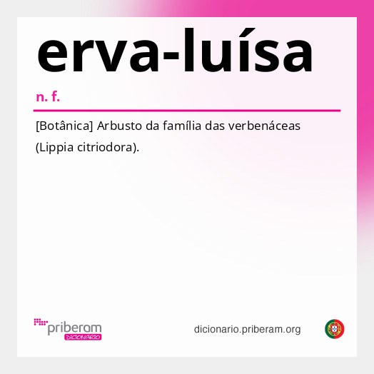 Significado de erva-luísa