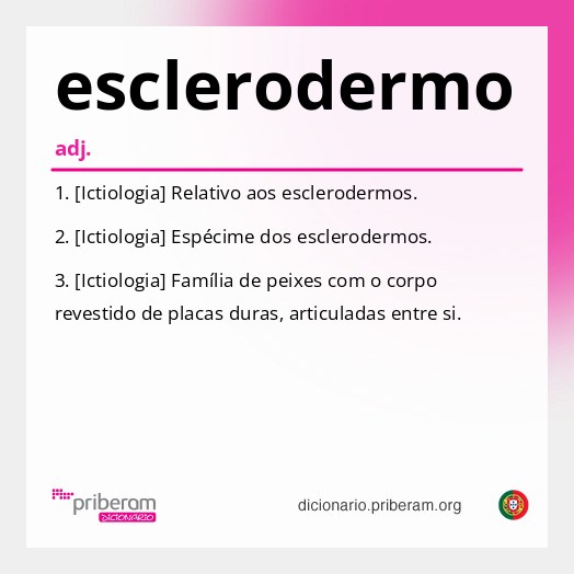 Significado de esclerodermo