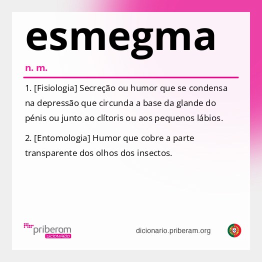 Significado de esmegma