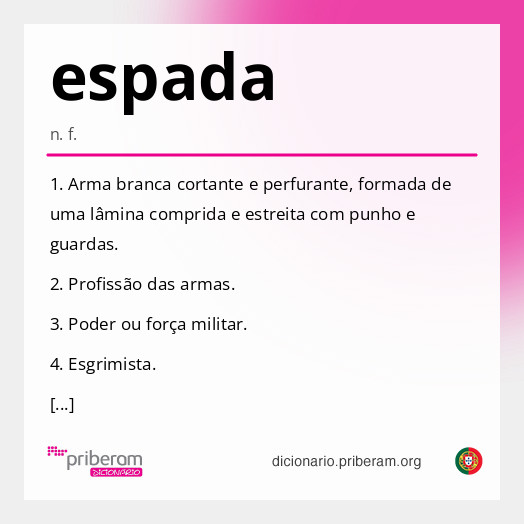Significado de espada