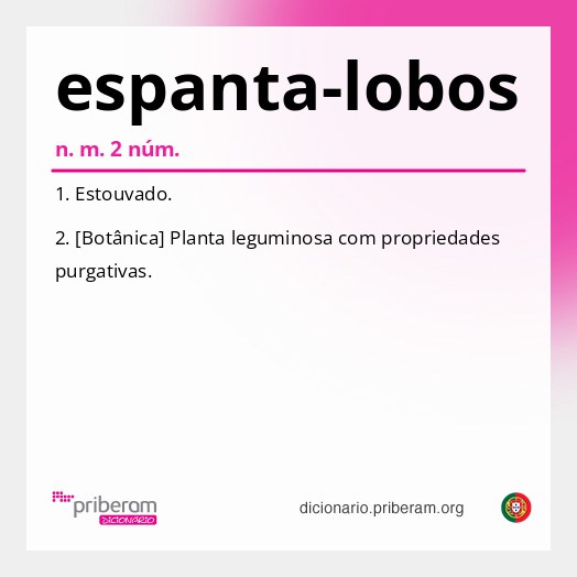 Significado de espanta-lobos