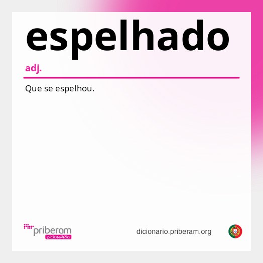 Significado de espelhado