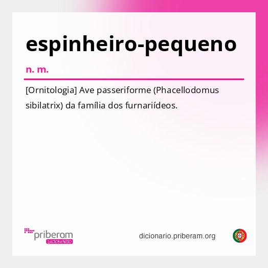 Significado de espinheiro-pequeno