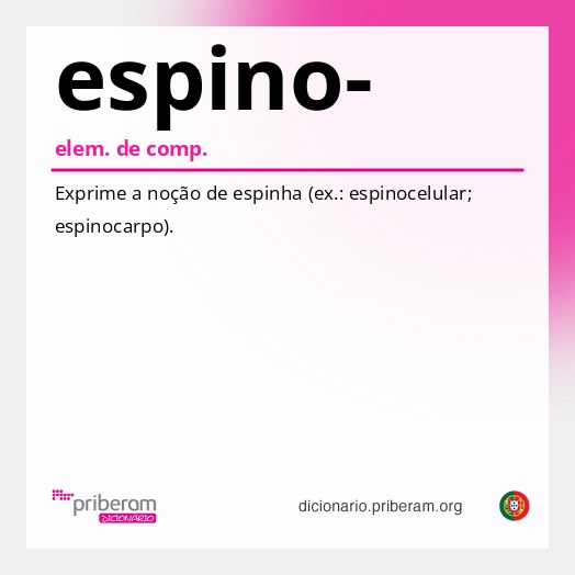 Significado de espino-