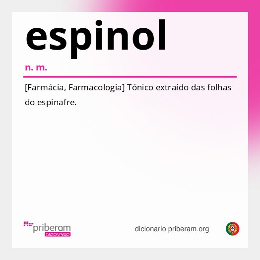 Significado de espinol