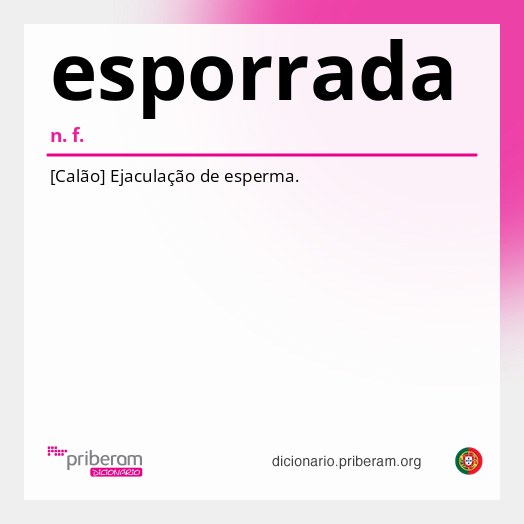 Significado de esporrada