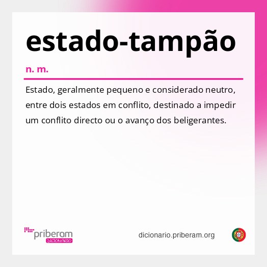 Significado de estado-tampão