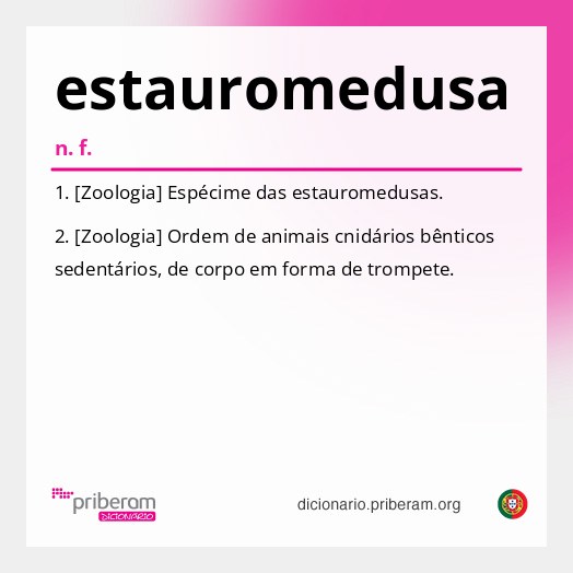 Significado de estauromedusa