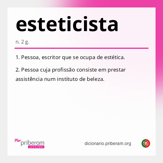 Significado de esteticista