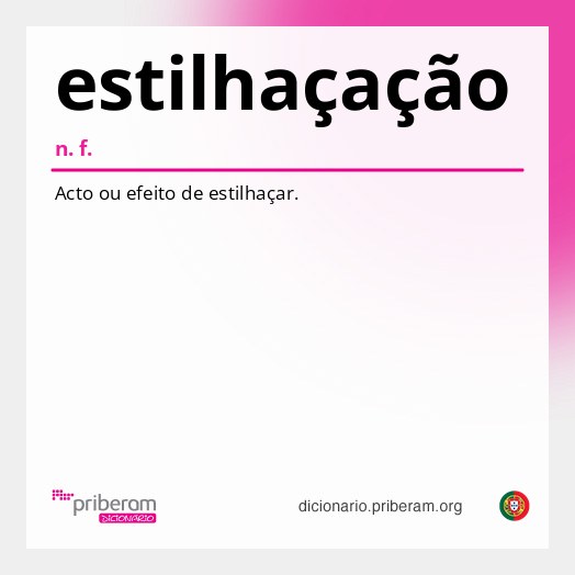 Significado de estilhaçação