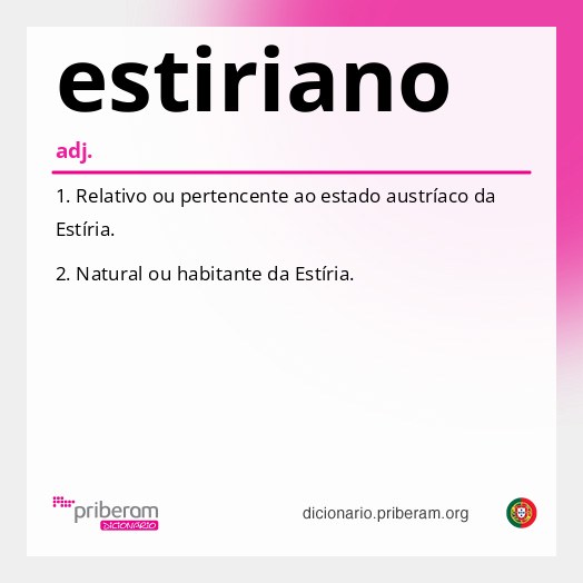 Significado de estiriano
