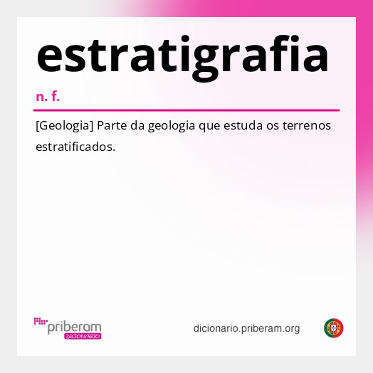 Significado de estratigrafia