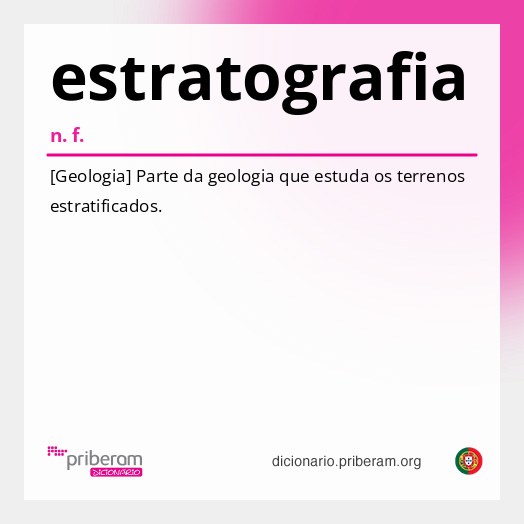 Significado de estratografia