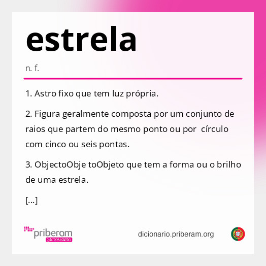 Significado de estrela