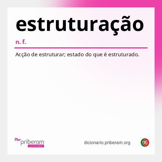 Significado de estruturação