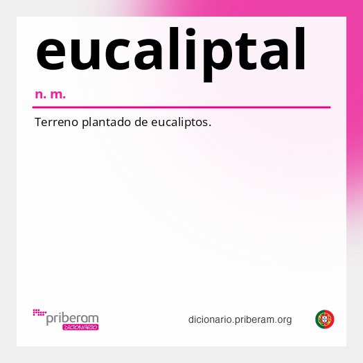 Significado de eucaliptal