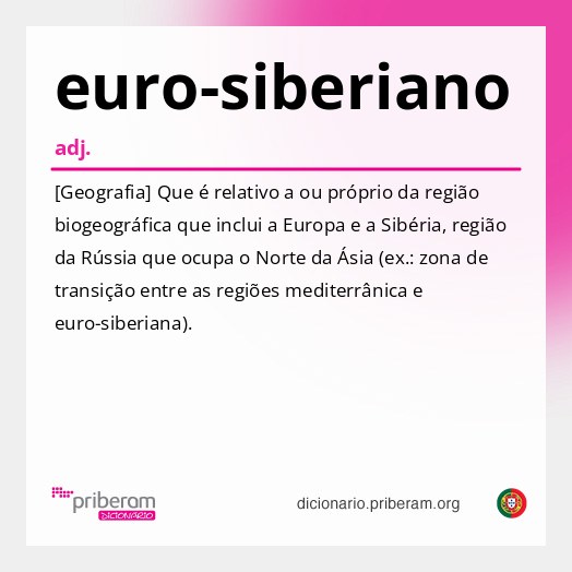Significado de euro-siberiano