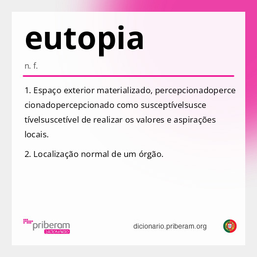 Significado de eutopia