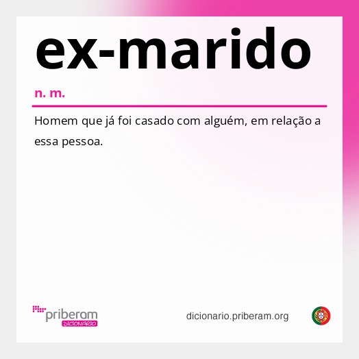 Significado de ex-marido