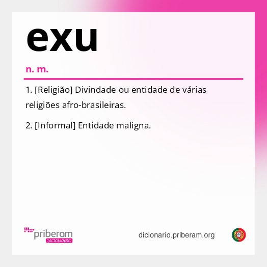 Significado de exu