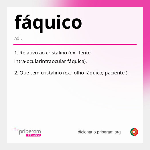 Significado de fáquico
