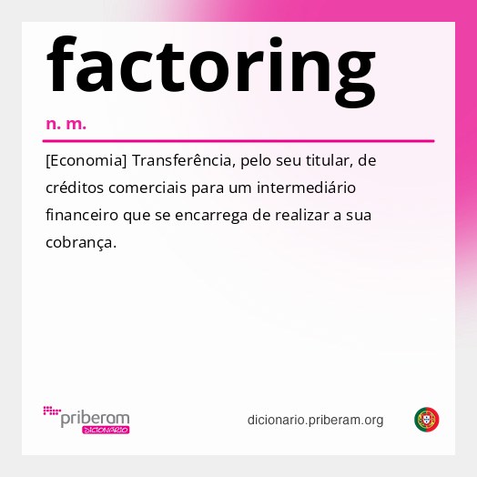 Significado de factoring