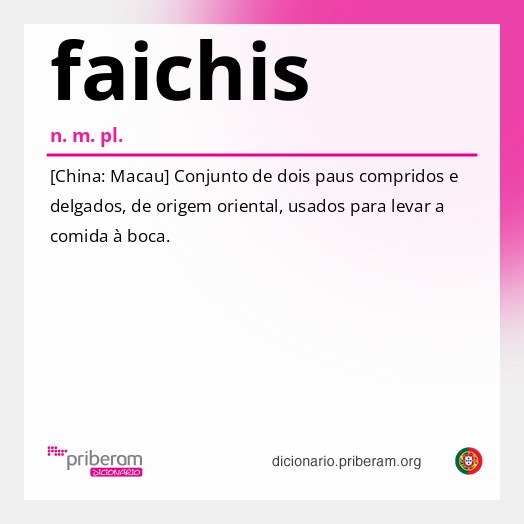 Significado de faichis