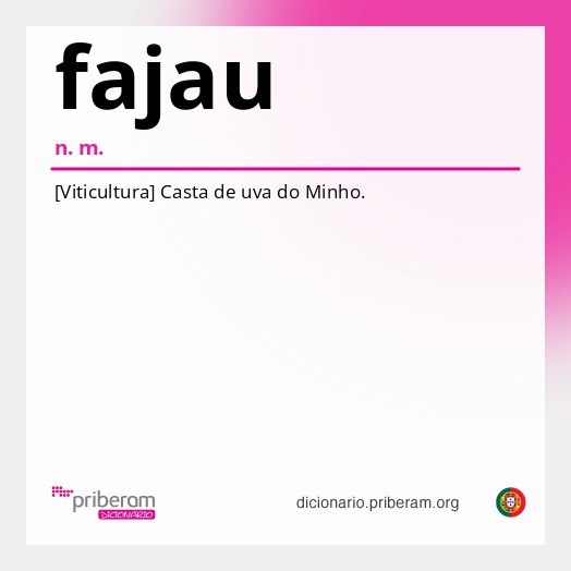 Significado de fajau