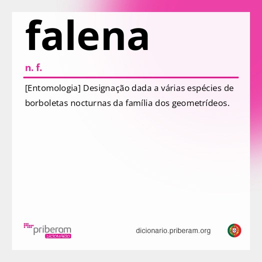 Significado de falena