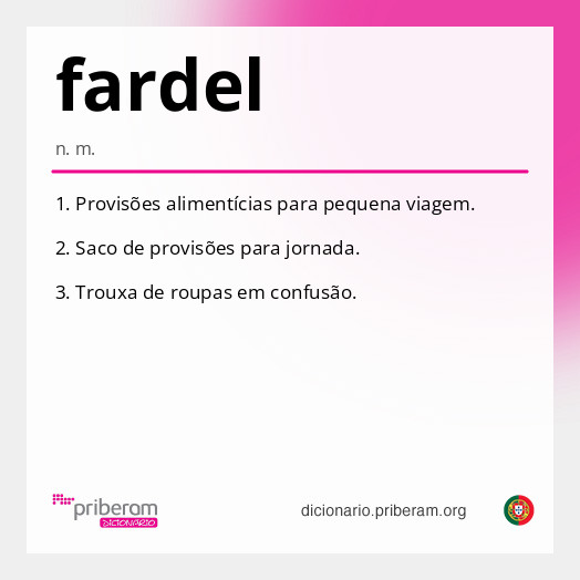 Significado de fardel