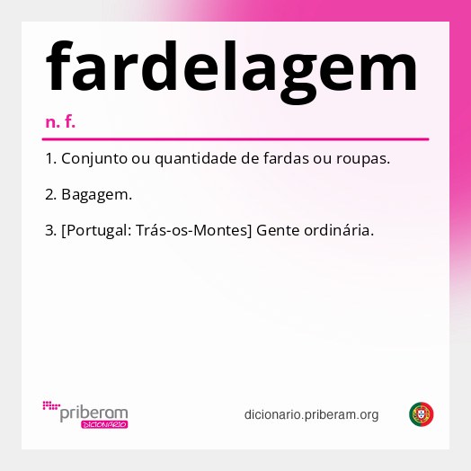 Significado de fardelagem