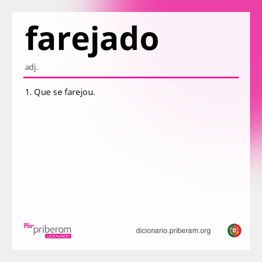 Significado de farejado