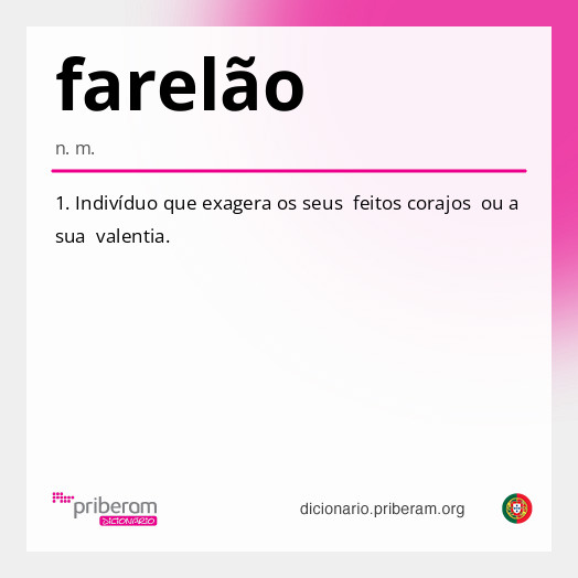 Significado de farelão