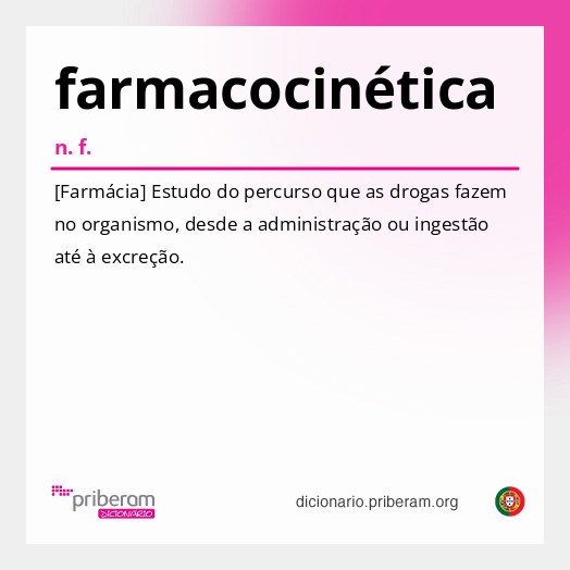Significado de farmacocinética