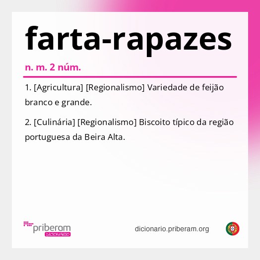 Significado de farta-rapazes