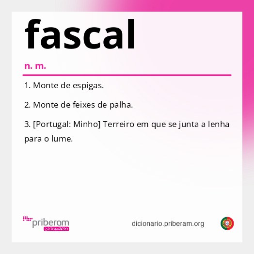 Significado de fascal
