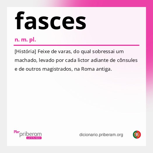 Significado de fasces